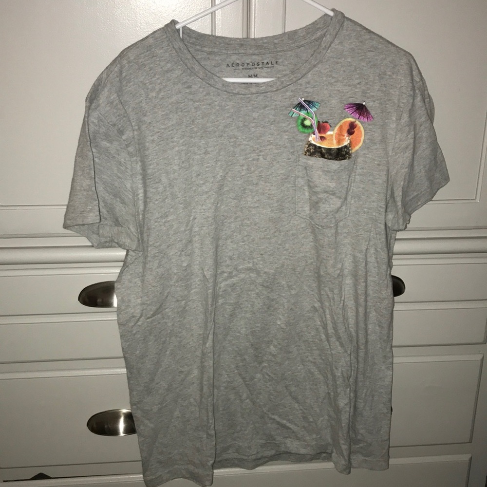Aeropostale Men’s pocket graphic tee - Pineapple